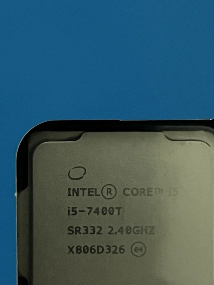 Intel Core i5-7400T 2.40GHz UNUSED CPU Intel Integrated HD Graphics - Image 2 of 2