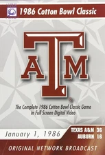 1986 Cotton Bowl Classic Game (DVD) Artist Not Provided