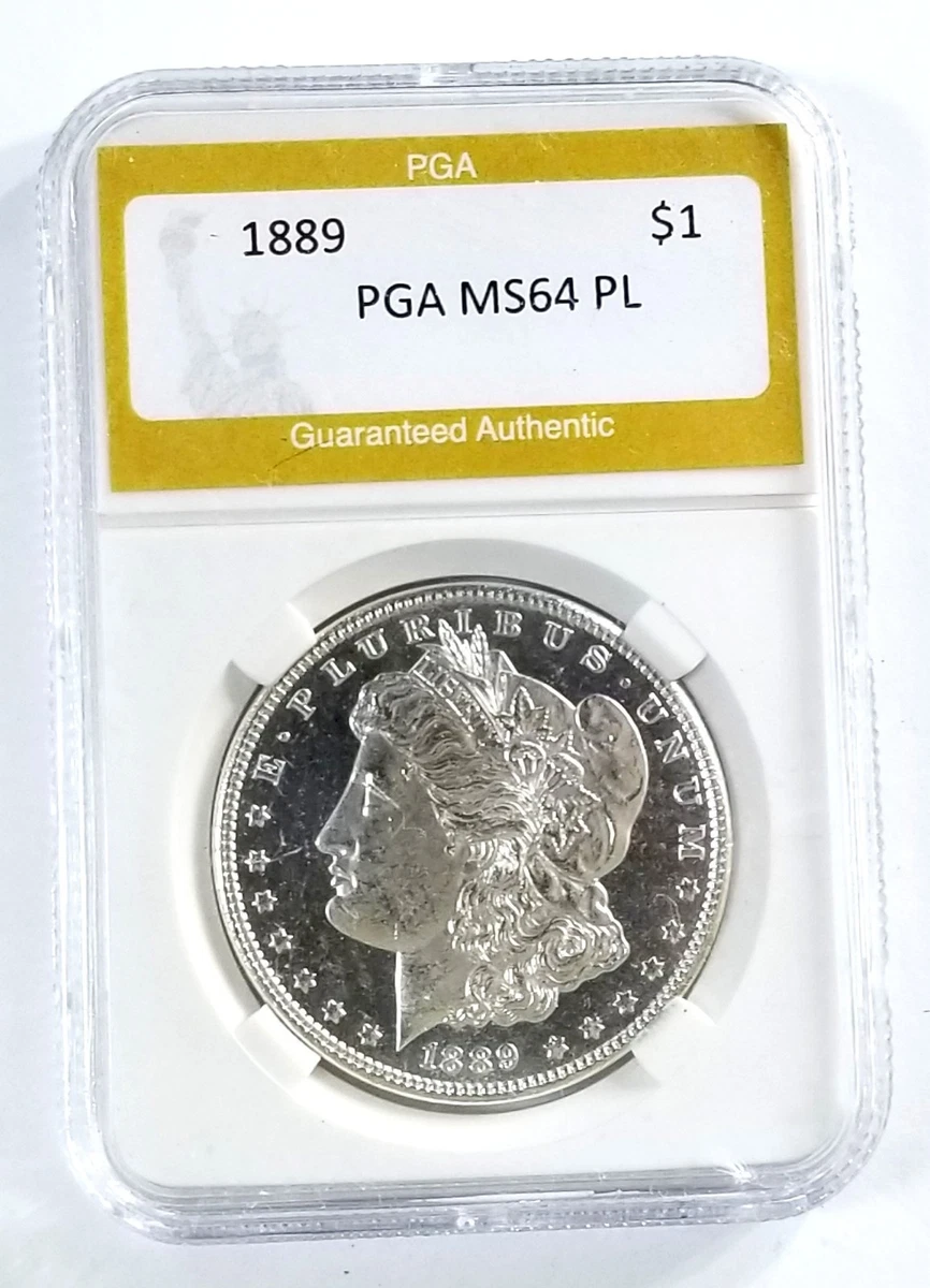 1889年 モルガンダラー MS 64 MS 64 Graded 1889 Year Morgan US Dollars (1878-1921) for sale | eBay