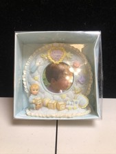 Malco Baby Gifts Baby Boy Jesus Loves Me Picture Frame Small 5x5 Porcelain
