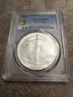 1992 $1 American Silver Eagle MS68 PCGS Gold Shield Brilliant