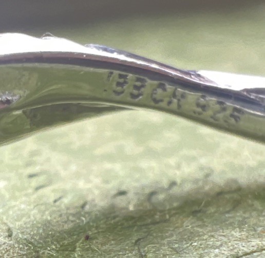 IBB Signed IBB Solid 925 Sterling Silver Promise … - image 8