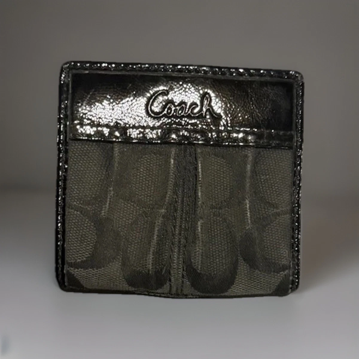 小物 Coach Soho Studs Wallet y2k Rare Black Coach Soho Studs Wallet y2k Rare Black