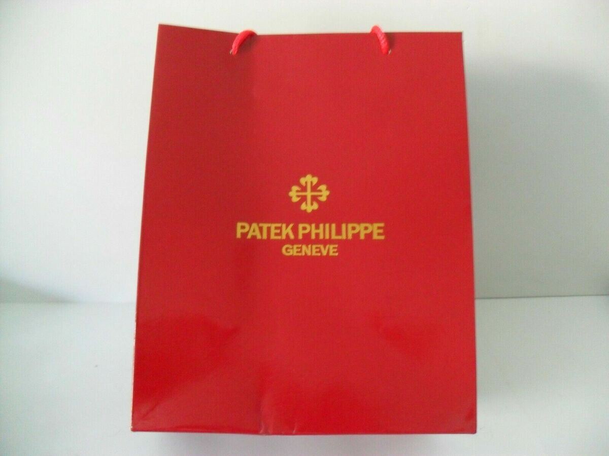 PATEK PHILIPPE Gift Bag - Retail Bag - Brand New - Excellent PATEK PHILIPPE Gift Bag - Retail Bag - Brand New - Excellent