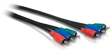 NEW PHILIPS SWV2302W/27 6 FOOT COMPONENT VIDEO CABLE SET SALE 8428088