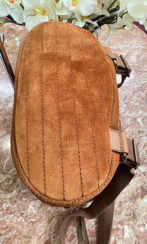 NWT LUCKY BRAND Large Hippie Style Canvas Backpack w/ Suede Trim & Bottom, $148 - Picture 9 of 9