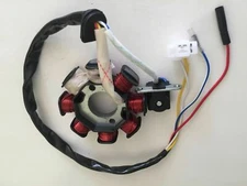 New Alternator Magneto Stator 8-Coils For GY6 49cc 50cc Scooter Moped 4-Wires AC