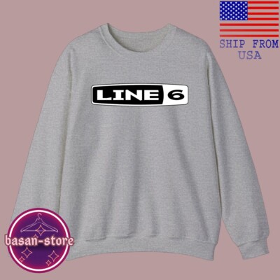 Line 6 Guitar Audio Grey Size S-3XL