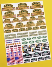 Rock Crawler 'CAMEL TROPHY TEAM USA' 24th scale stickers decals D90 Defender