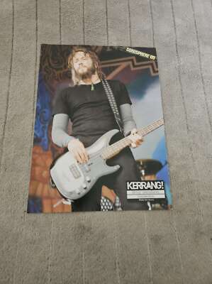 FPOT54 MAGAZIN BILD PIN UP/POSTER 11X8'' MASTODON - TROY SANDERS