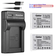 Kastar Battery Slim USB Charger for Canon NB-5L NB5LH PowerShot SX230 HS SX230HS