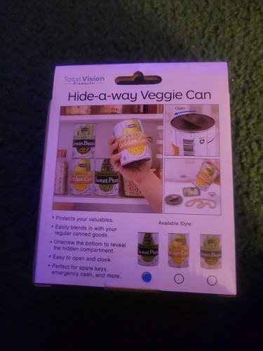 Hide-a-way Veggie Can Perfect Diversion Safe - Picture 2 of 3