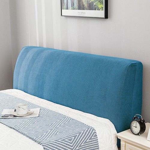 Stretch Velvet Headboard Cover Bed Head Board Slipcover Protector Minimalism - Picture 9 of 16