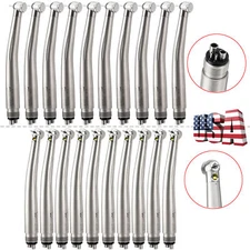 1-10 eLabPal Dental (LED E-generator) High Speed Handpiece 4 Hole for NSK Style