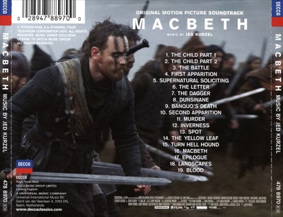 JED KURZEL MACBETH [ORIGINAL MOTION PICTURE