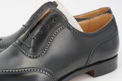 NEW | $698 CROCKETT & JONES DRUMMOND 8 D UK 7 E BALMORAL WING TIP