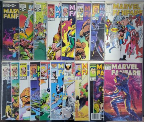 (18) Marvel Fanfare #2 -45 Lot Run Comics 1982 3 4 13 14 15 Iron Man - 第 1/6 張圖片