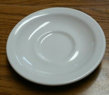 Homer Laughlin ~ 28300 ~ Undecorated 5 1/2 Inch Texas Saucer ~ VOLUME PRICING