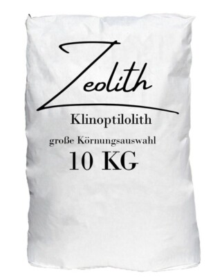 Zeolith 10kg Zeolithpulver Phosphatbinder Zeolite Zeoliet Filtermaterial Ceolith