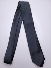 Alfani Mens Formal Necktie 59"Lx2.5"W Black Neck Tie