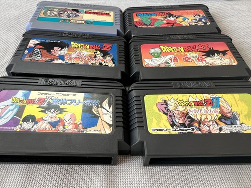 Famicom NES Dragon Ball Dragon Ball Z 6er Set Cartridge Nintendo getestet JPN Ver - Bild 4 von 10