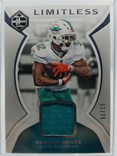 2018 Limited Limitless Materials Silver Spotlight Kenyan Drake /75
