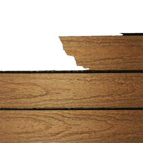 FloorPops FPD6186 Bordo Per Piastrelle Decking Grigio: 4 Pezzi E 4 Adattatori Per Finiture Professionali Su Terrazzo O Balcone. - 2