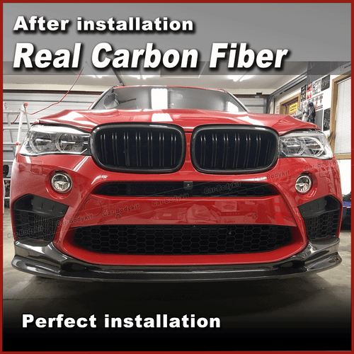 Alerón delantero de carbono para BMW X6M F86 X5M F85 14-18 - Imagen 2 de 11