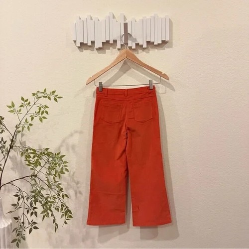 Jacadi Corduroy Cotton Casual Pants in Maple Orange NWT Size 8Y/A - Picture 6 of 6