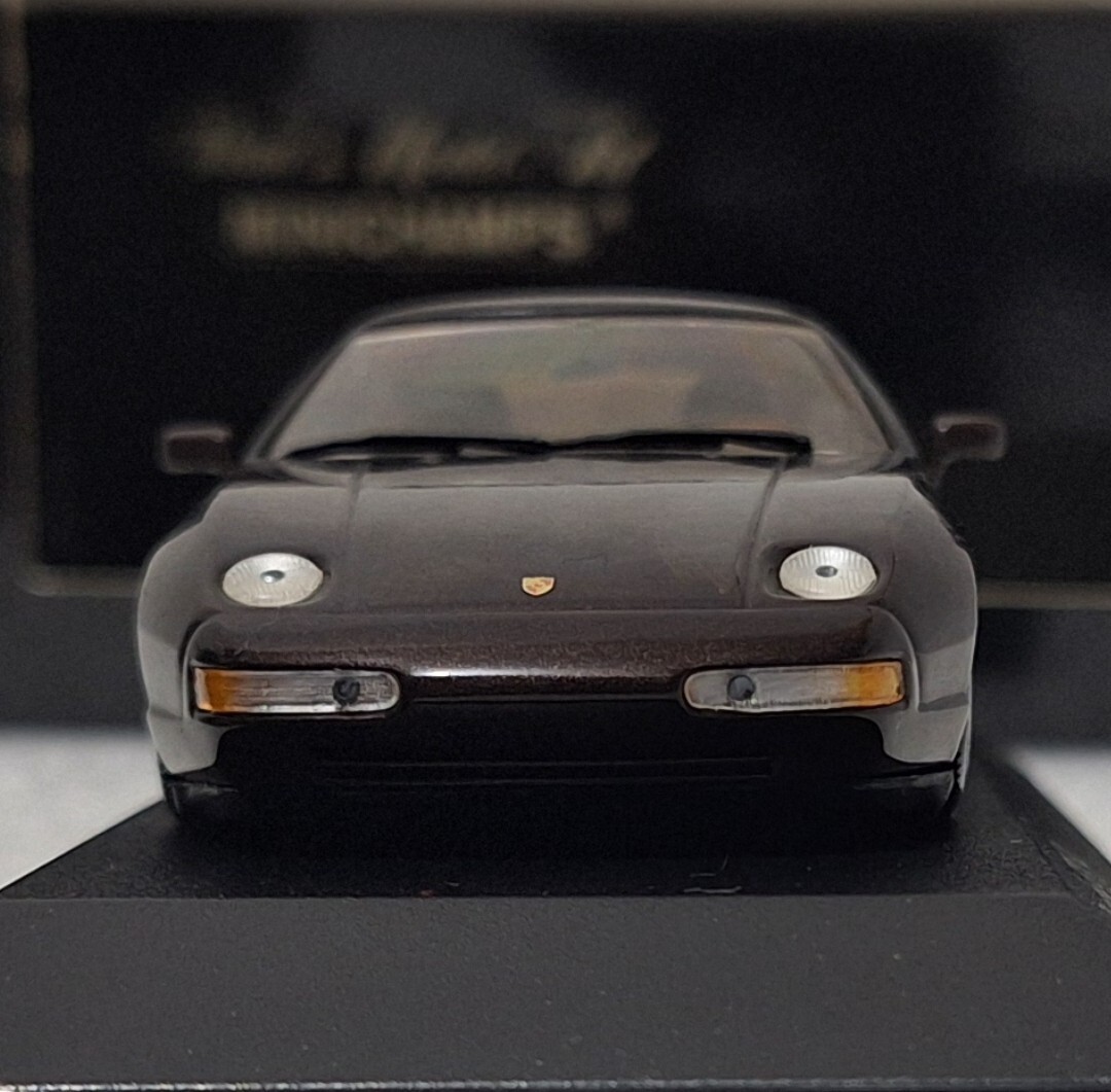 Porsche 928 S4 1991 Brown Met 1:43 Minichamps 400062420 EXTREMELY