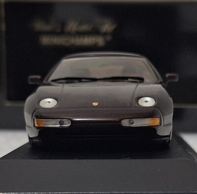 Porsche 928 S4 1991 Brown Met 1:43 Minichamps 400062420 EXTREMELY