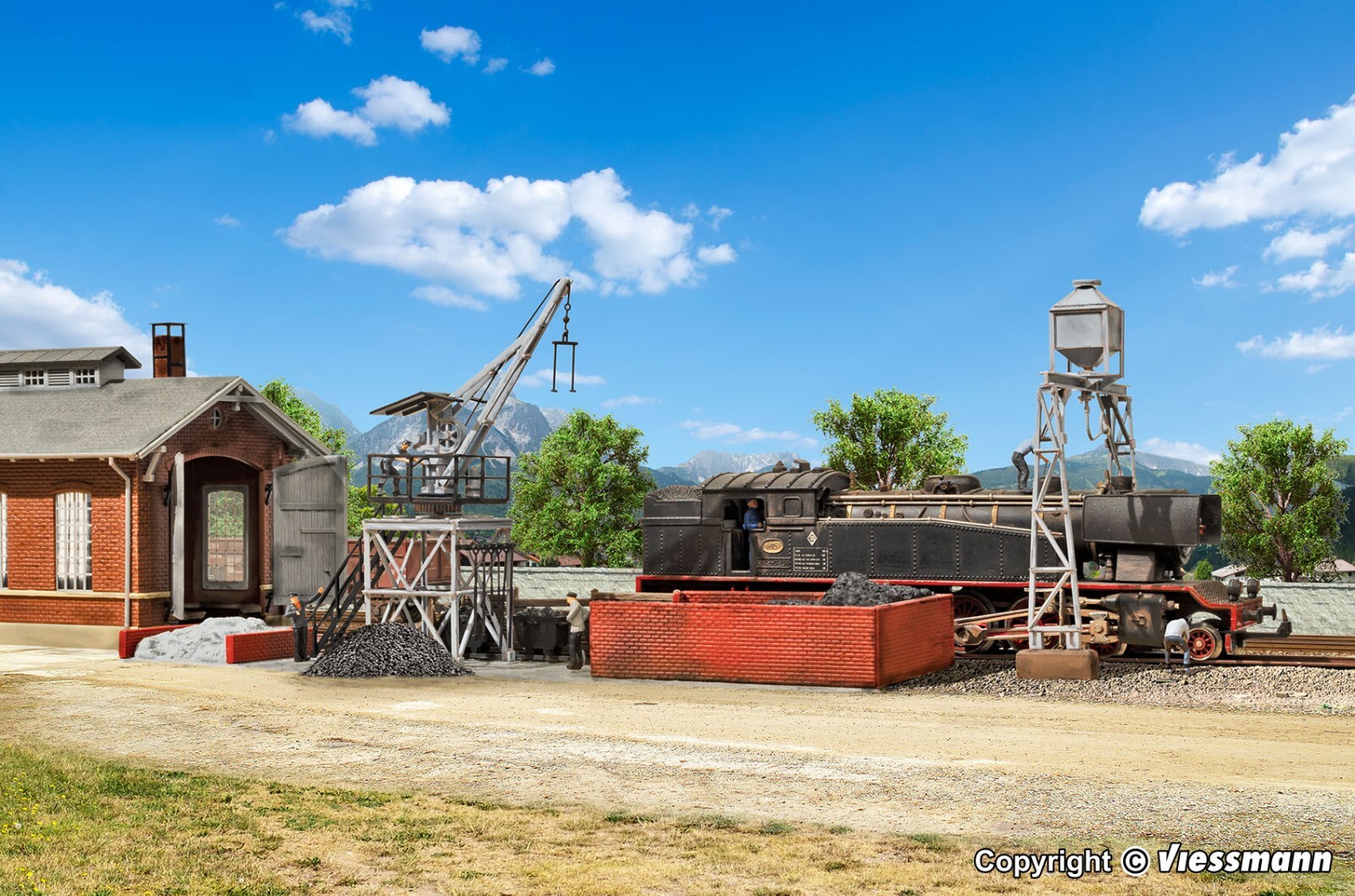 Kibri 39434 Coaling stage 1:87 HO