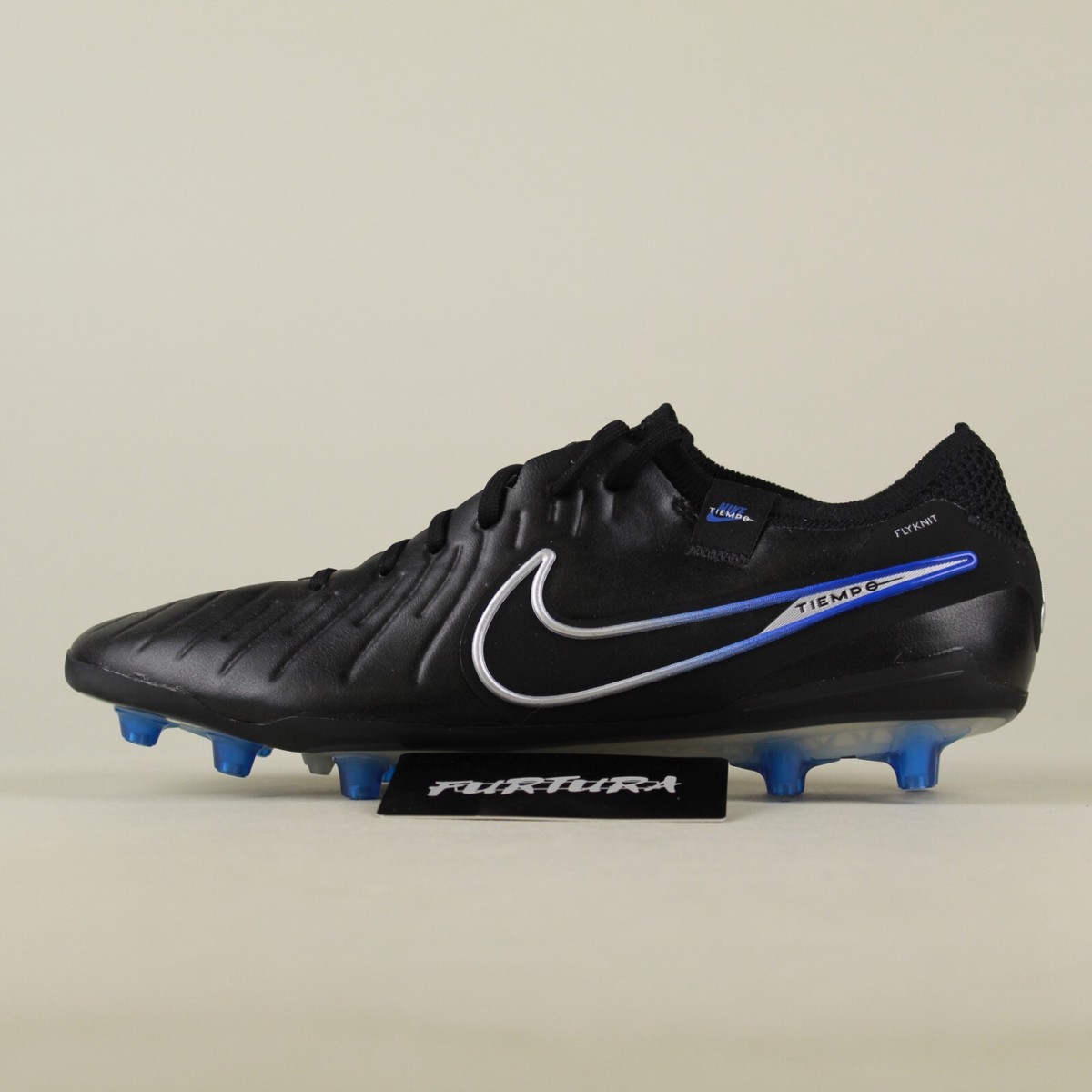 Nike Legend 10 Elite AG-Pro Black Blue DV4330-040 Men's Size