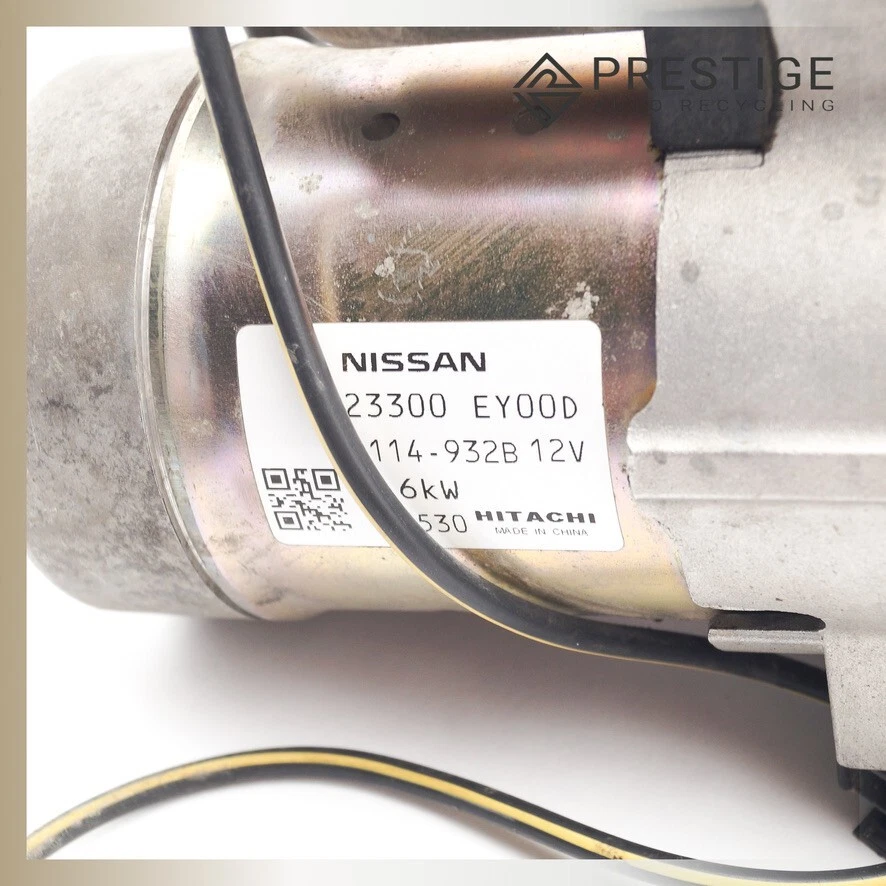 Motor de arranque Infiniti Q60 Q70 Nissan 370Z 2011-2014 3,7 L V6 23300-EY00D Foto 3 de 4