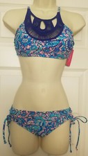 Brand NEW Xhilaration Bikini Set Size small top and Medium bottoms Super Cute