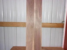2 PC WALNUT LUMBER WOOD KILN DRIED BOARDS LOT 134P  36 5/8" X 5 15/16" X 7/8"