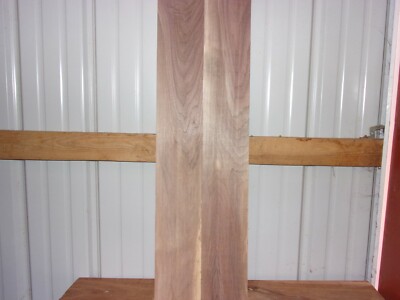 2 PC WALNUT LUMBER WOOD KILN DRIED BOARDS LOT 134P  36 5/8'' X 5 15/16'' X 7/8''