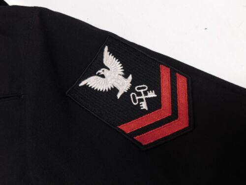 US Navy Vintage SDB Pullover 38 langes Kleid blau Wolle Enlisted Military Uniform '83 - Bild 3 von 7