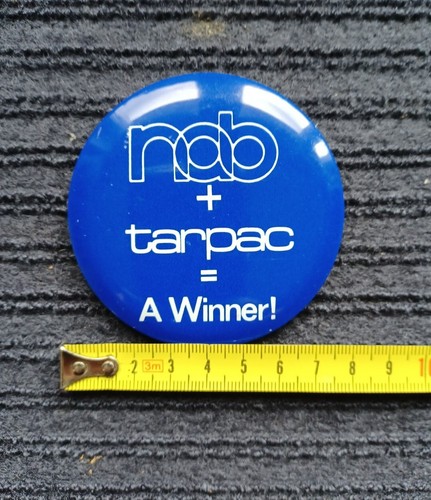 1990 nab tarpac Technology Computer Electronics Pin Plakette Badge Anstecker - Bild 2 von 3