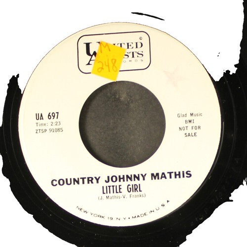 PROMO COUNTRY 45 RPM - JOHNNIE & JACK - RCA 47-6014 - 