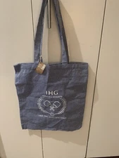 IHG Hotels And Resorts Denim Light weight Tote The IHG Athletic Club NWT