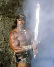 Custom Handmade Conan The Barbarian Atlantean Replica Sword With Leather Sheath