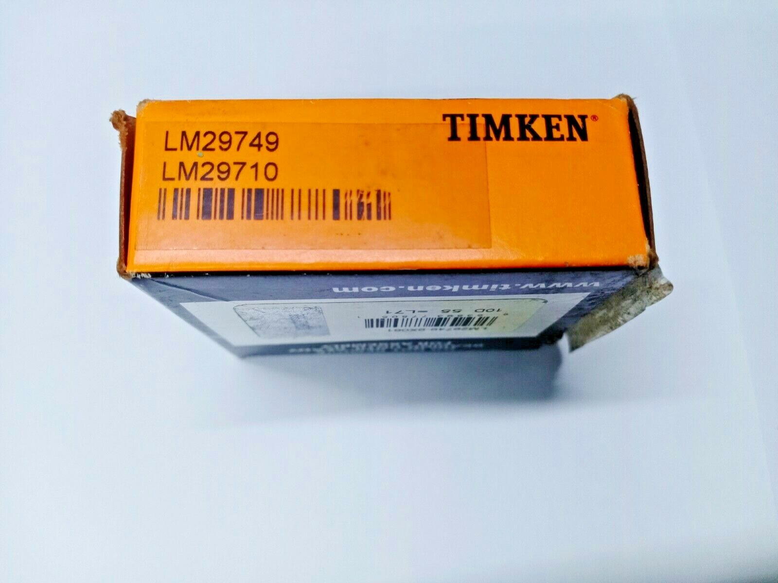 TIMKEN LM 29749 LM 29710 Tapered Roller Bearings New Poland Box Pack