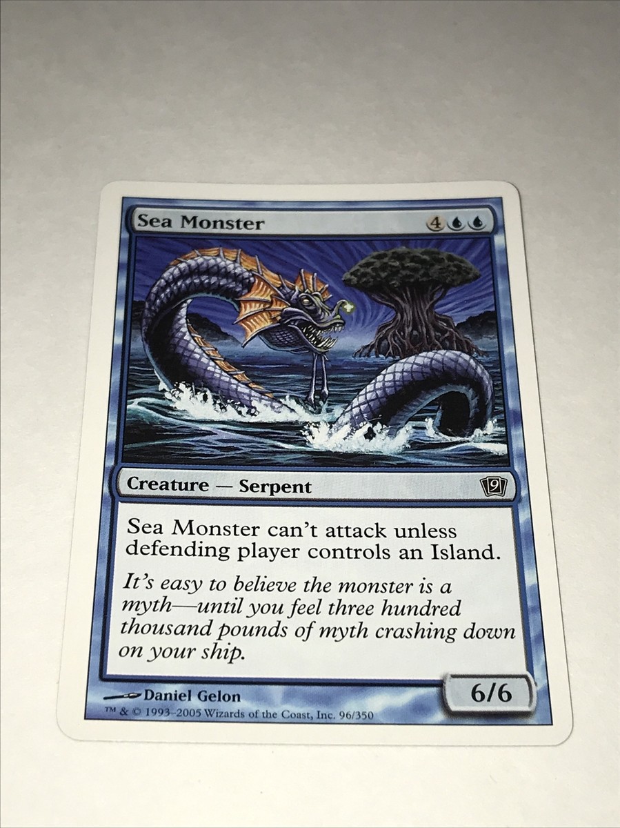 Sea Monster Magic the Gathering | eBay