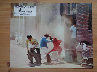 Kinoaushangfoto / lobby card  Asphalt-Blüten  Gene Hackman, Al Pacino