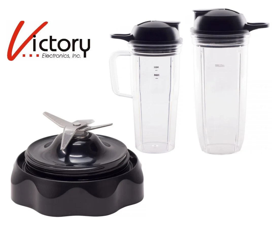 Nutribullet Blender Combo Extractor Blade | w/ 32oz Colossal & 24oz Handled Cups