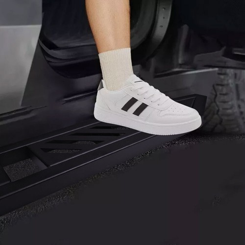 2Pcs Fits for Tesla Cybertruck 2024 2025 Running Board Side Step Pedal Nerf Bar - Picture 10 of 11