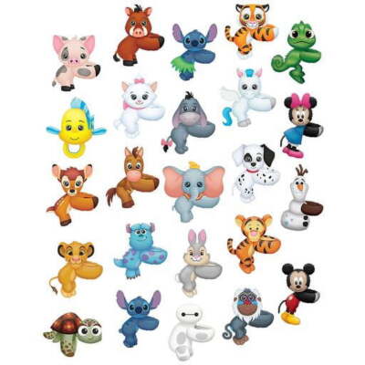DISNEY Cutie Cuff 5-in Plush Character Slap Bands Bracelets - YOU CHOOSE STYLE!!