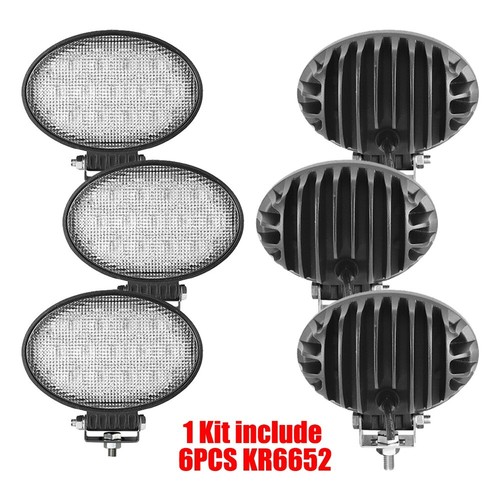 Oval LED Upper Cab Light Kit For John Deere Combines 9470STS,9560,9560STS,9560SH - Picture 3 of 11