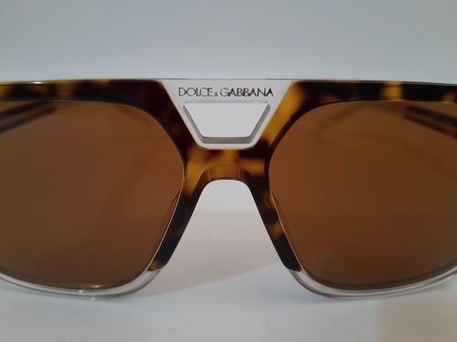 Dolce & Gabbana ANGEL DG 4354 Havana Brown Crystal Sunglasses With Case Used - Picture 3 of 17